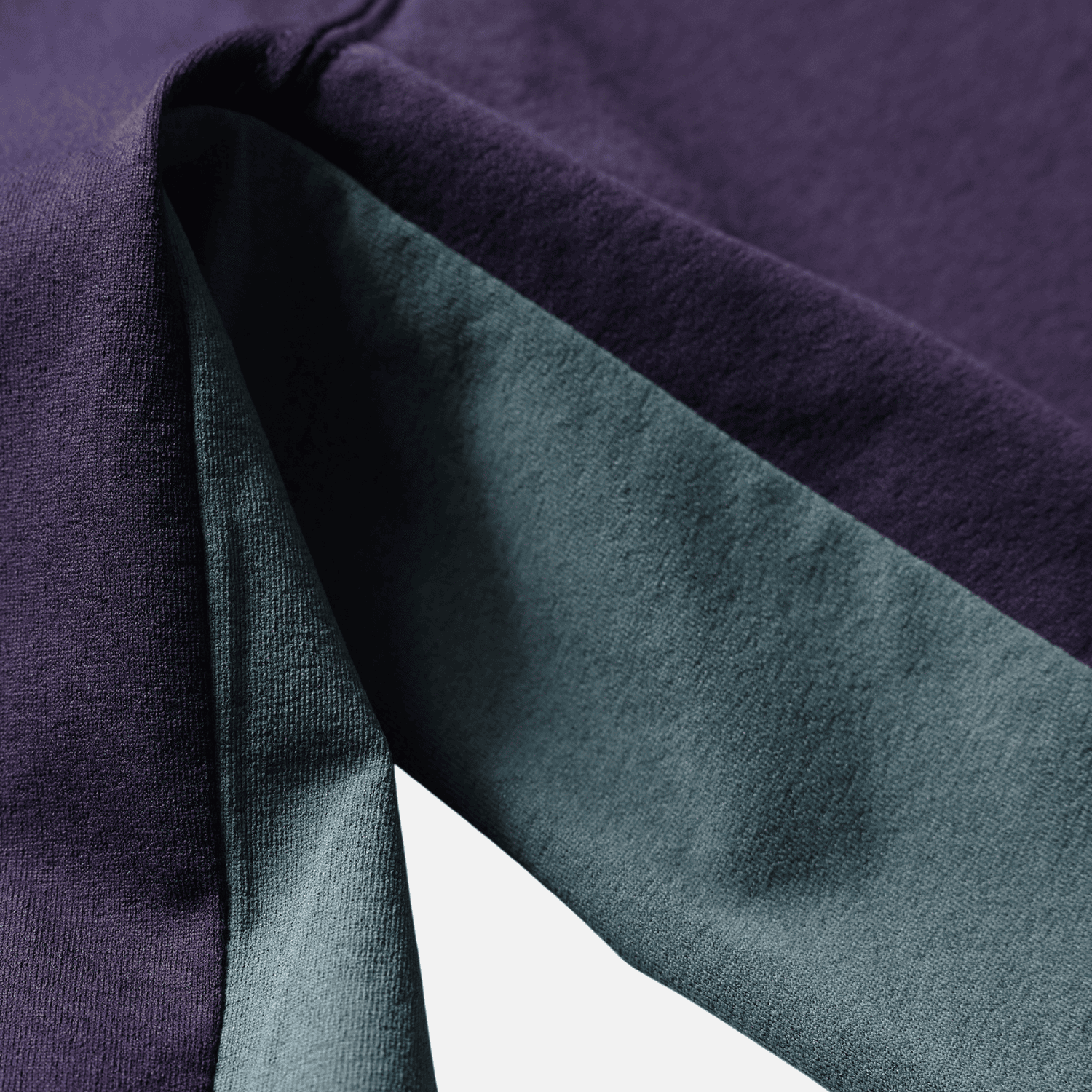 Patchwork Drawstring Long-Sleeve Tee