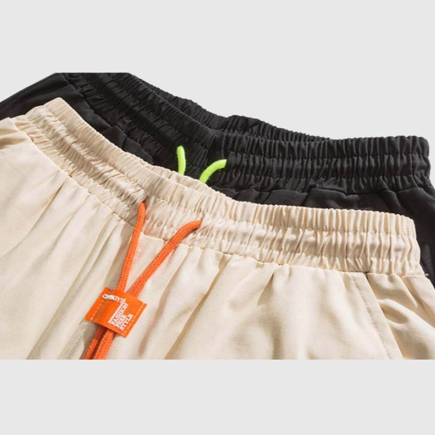 Sommershorts aus Baumwolle mit Grafik