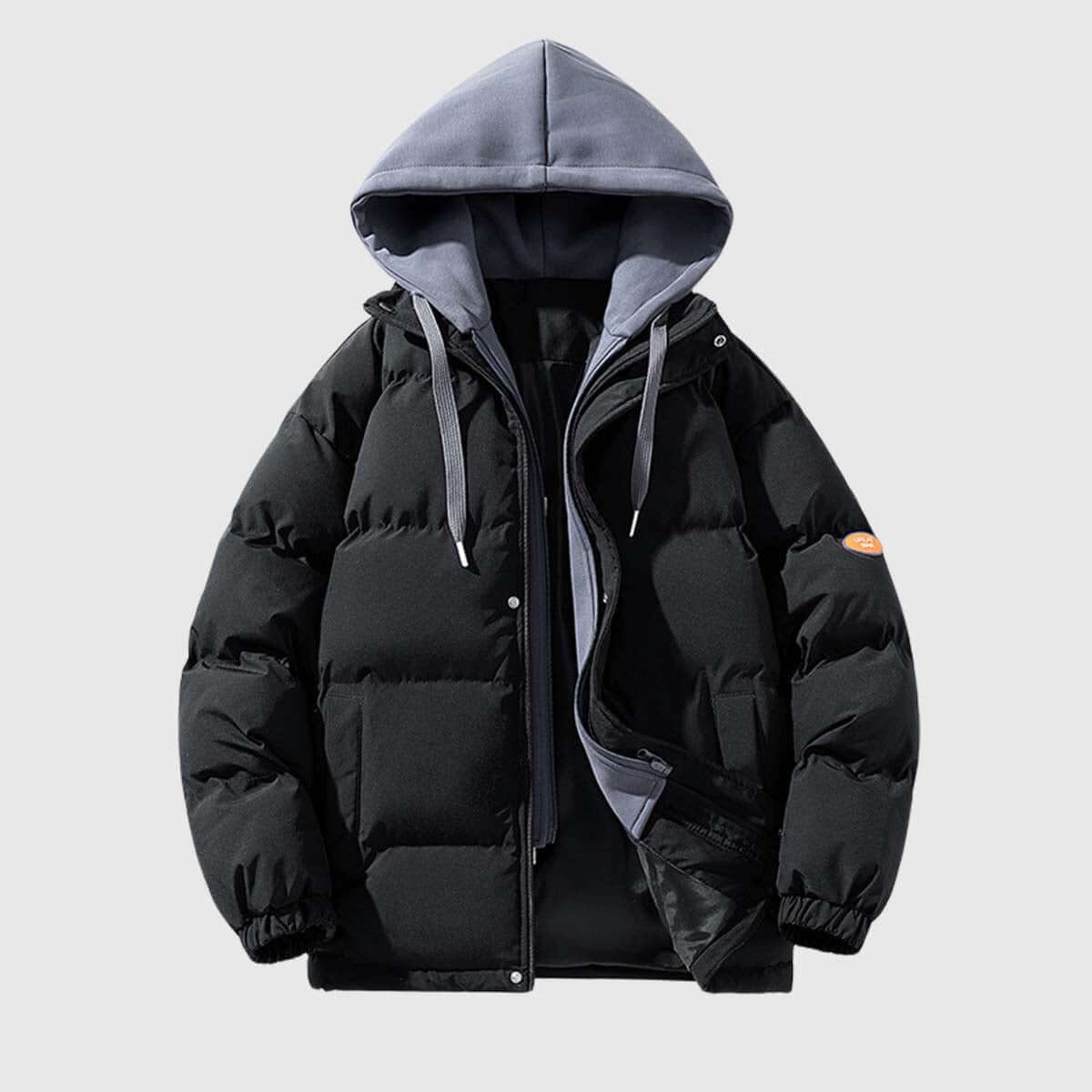 Two-in-One Hooded Puffer Coat
