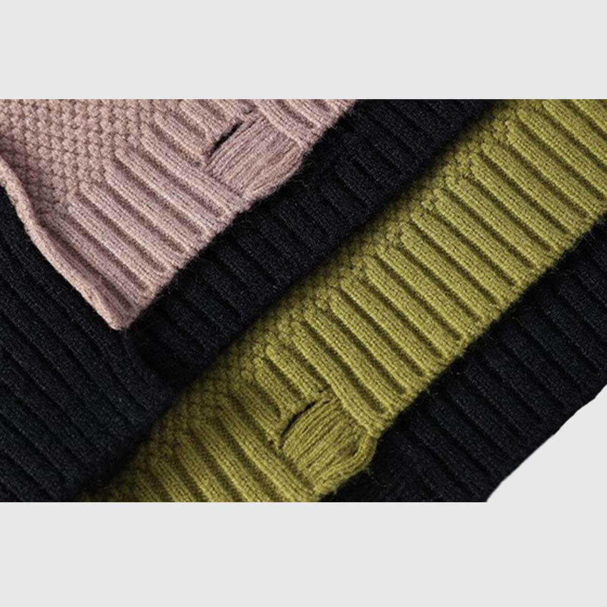 Multi-Color Knit Sweater