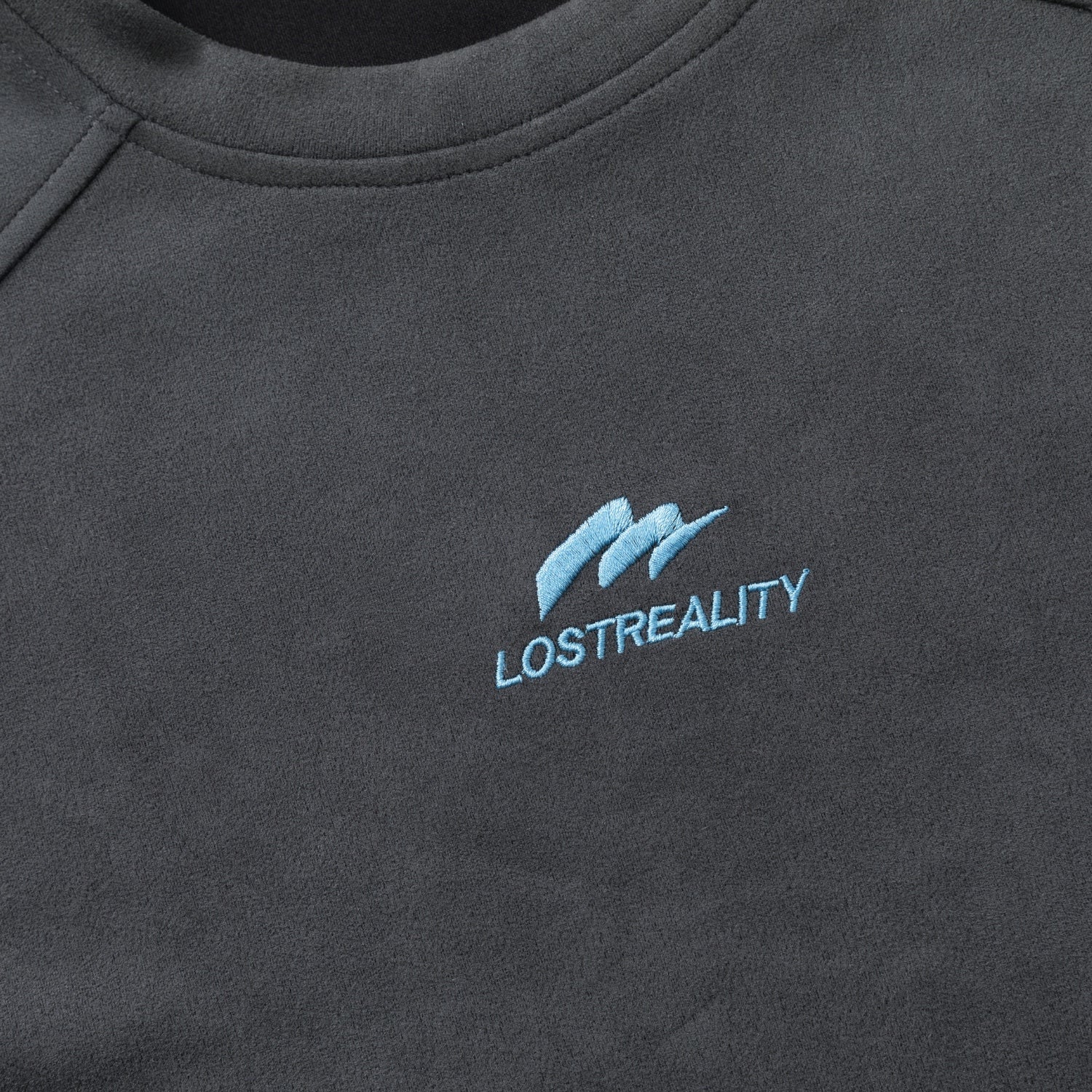 Structured Colorblock Embroidered Tee