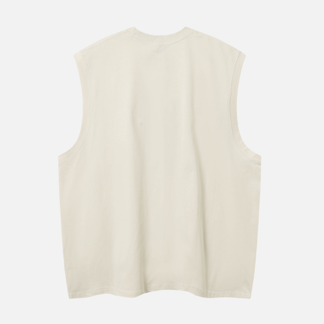 Vintage Colorful Letter Tank