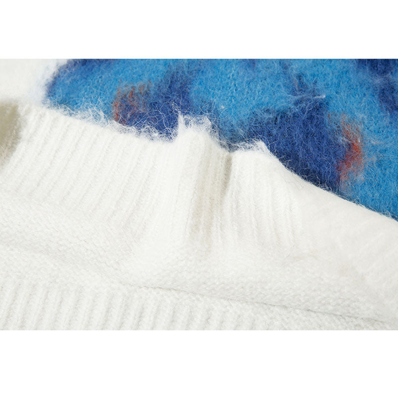 Pullover mit Sternenmuster