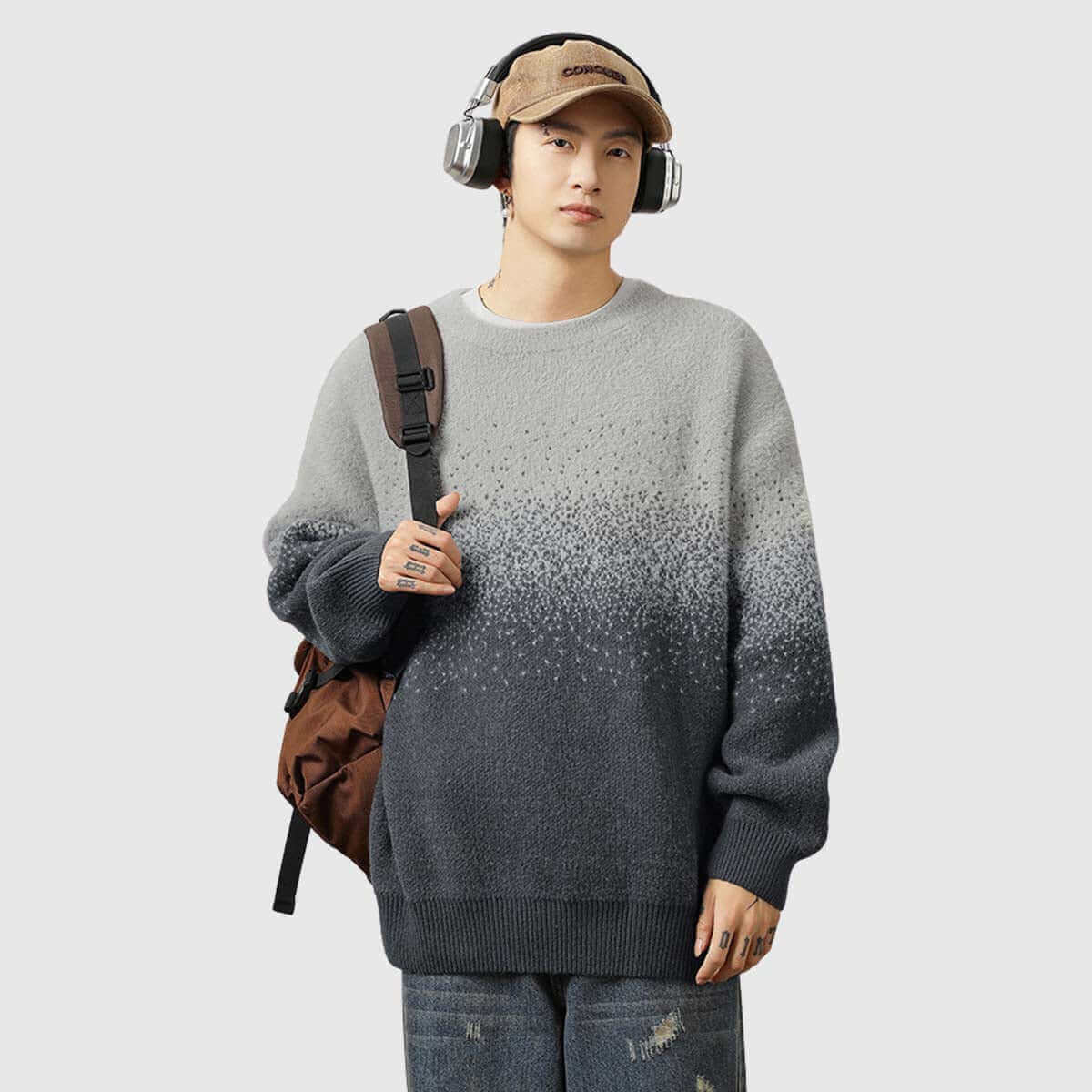 Pullover mit Farbverlauf