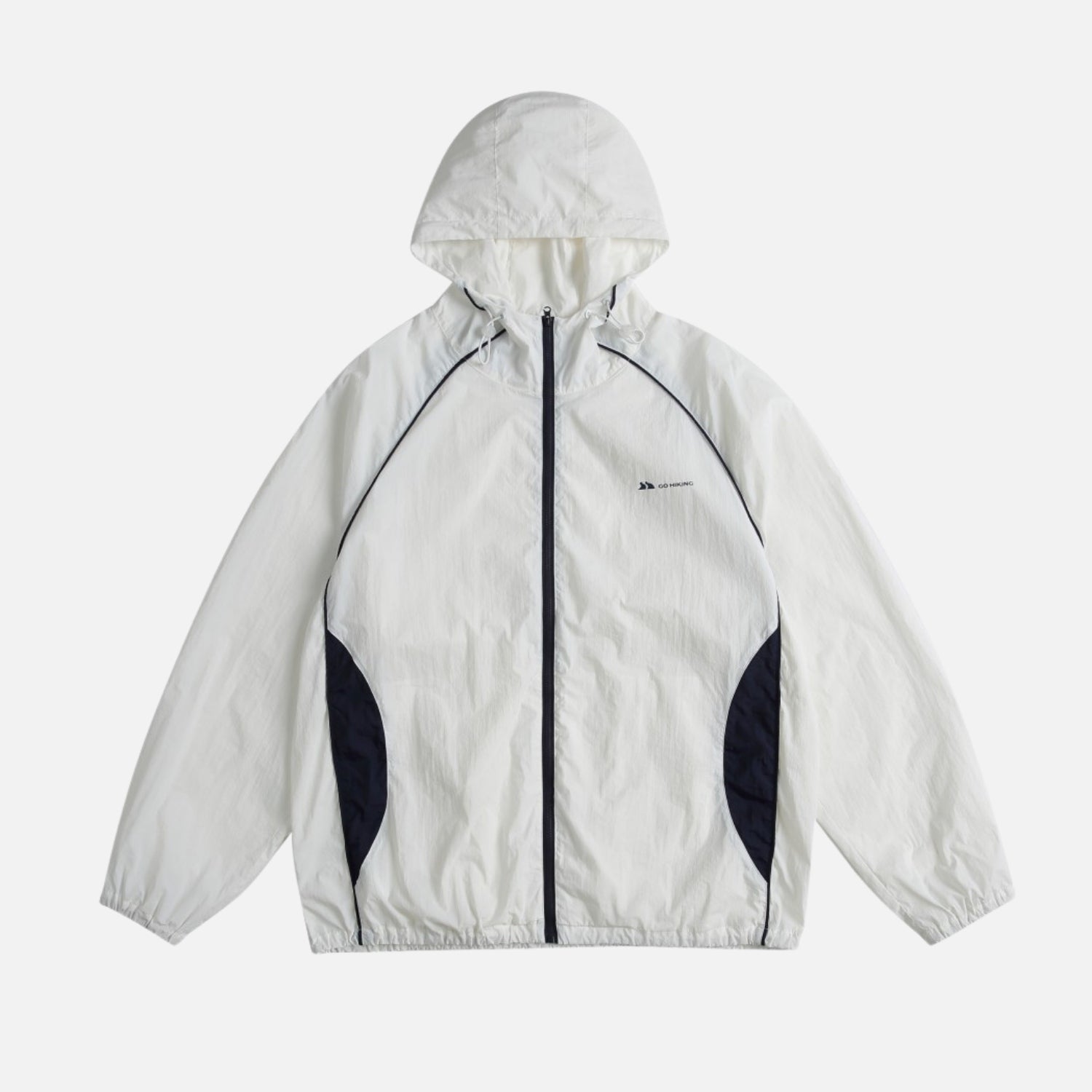 Colorblock Lightweight Hooded Windbreaker