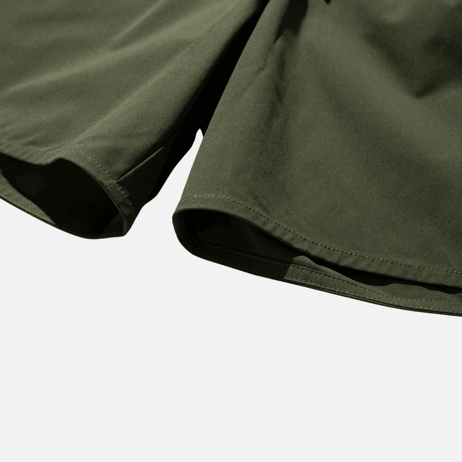 Curved Hem Pocket Shorts