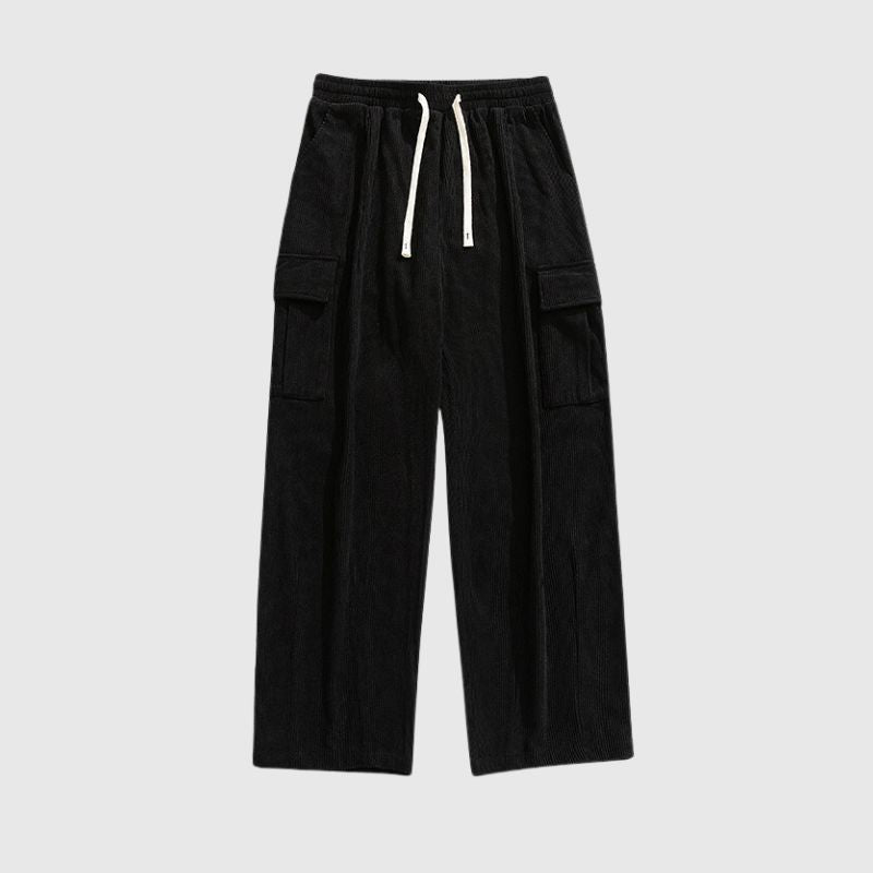 Pantalones holgados vintage de pana japonesa
