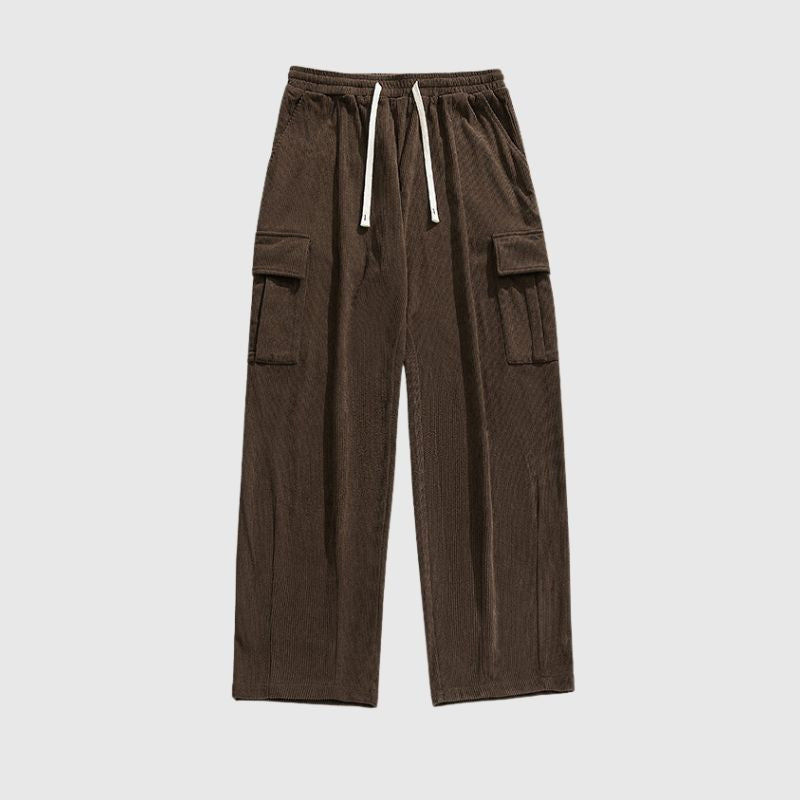 Pantalones holgados vintage de pana japonesa