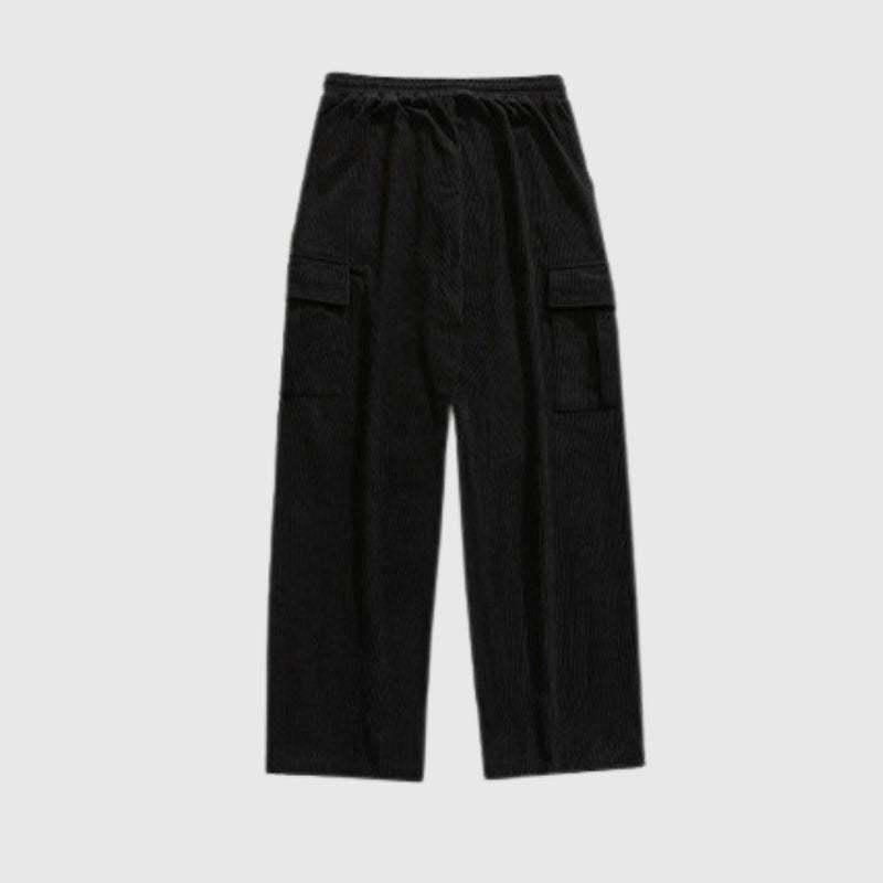 Pantalones holgados vintage de pana japonesa