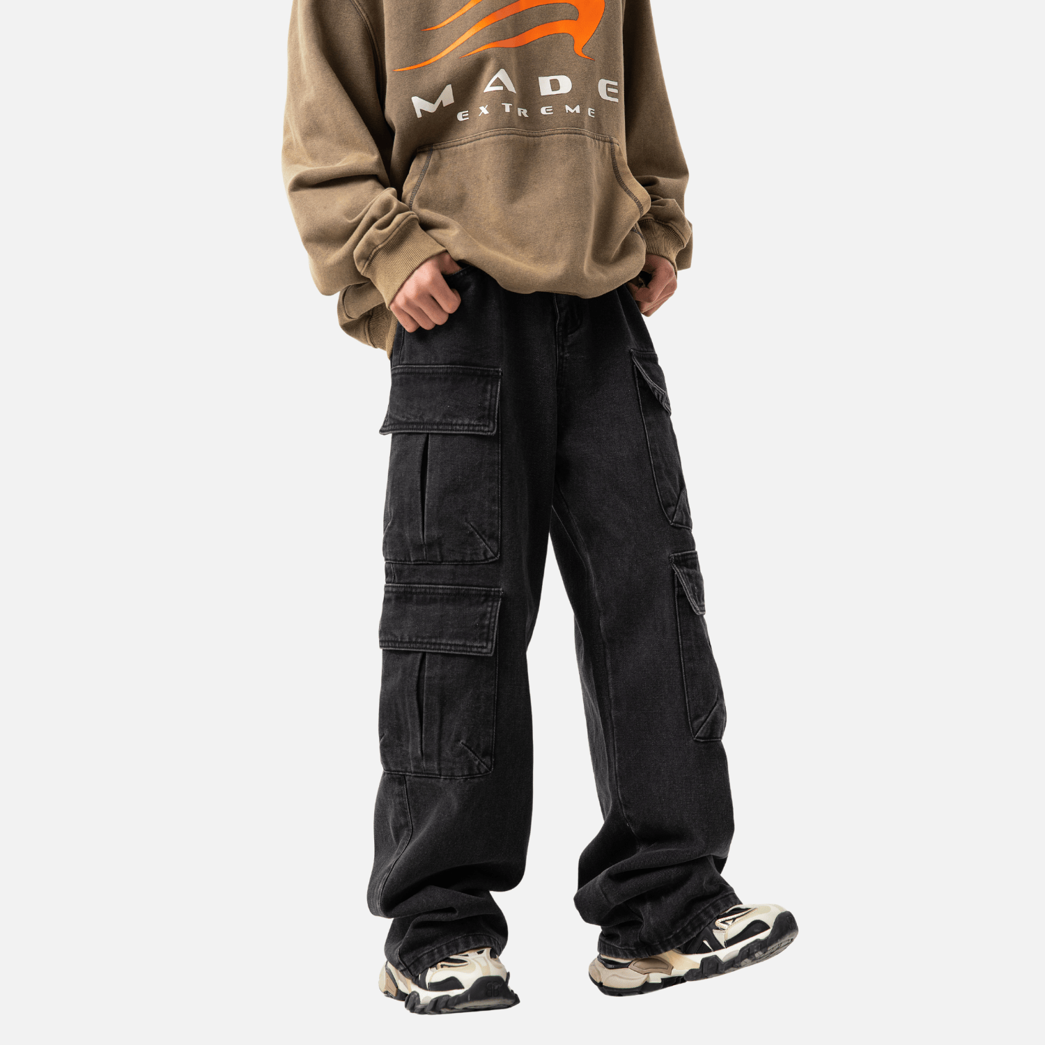 Multi-Pocket Cargo Jean