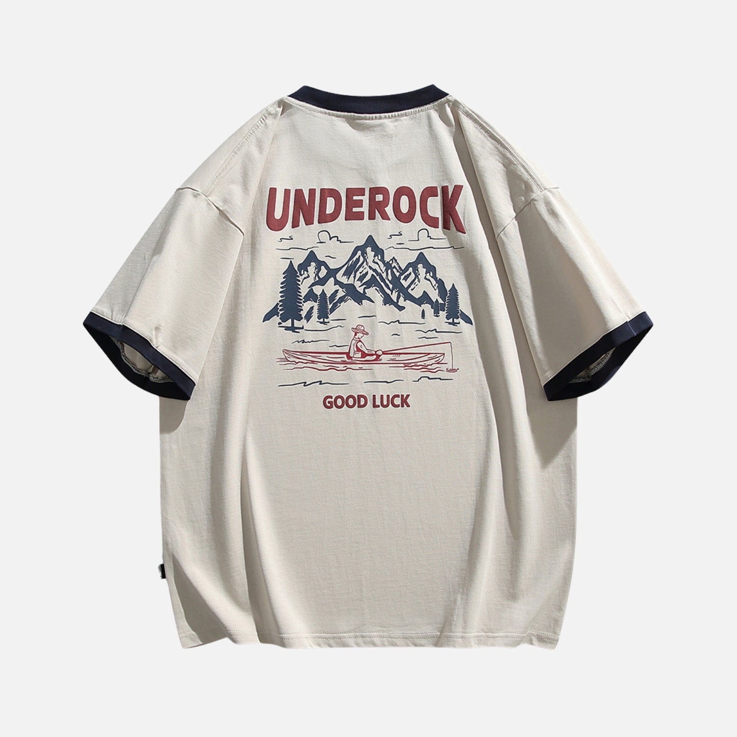 Camiseta de algodón con estampado gráfico