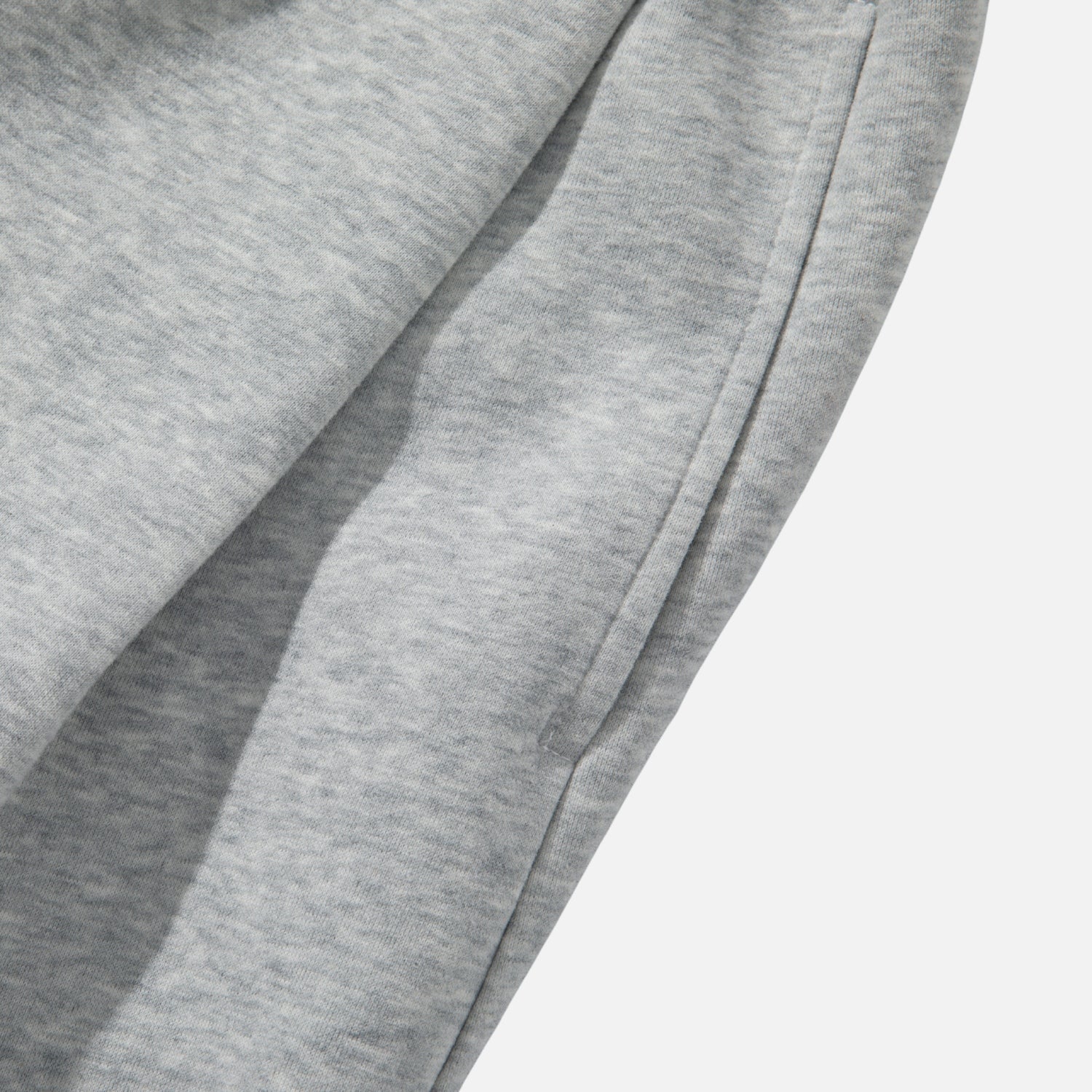 Pleated Straight Sweatpants