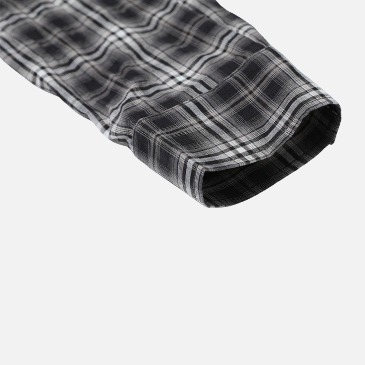 Plaid Hooded Cotton Shirt