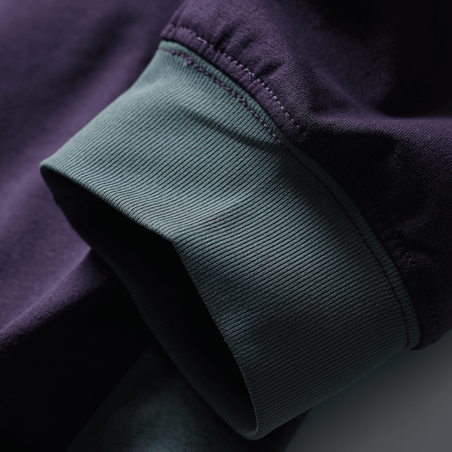Patchwork Drawstring Long-Sleeve Tee