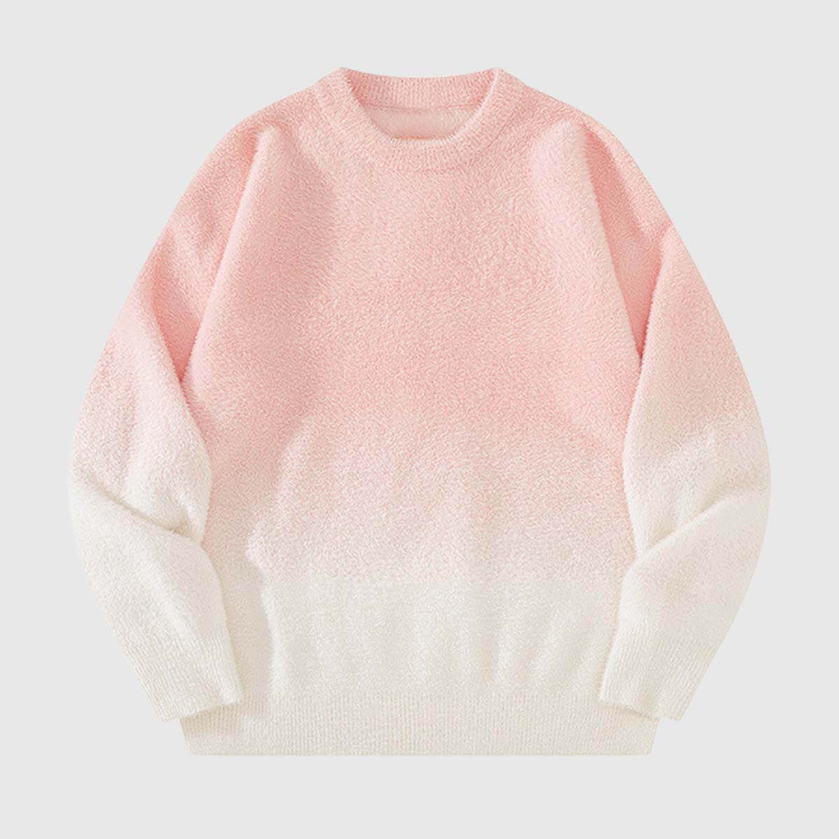 Strickpullover mit Farbverlauf