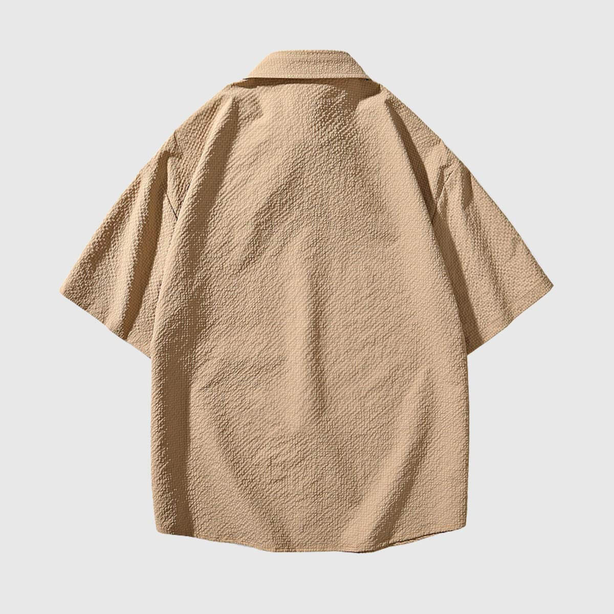 Camisa con estampado urbano de cachemira
