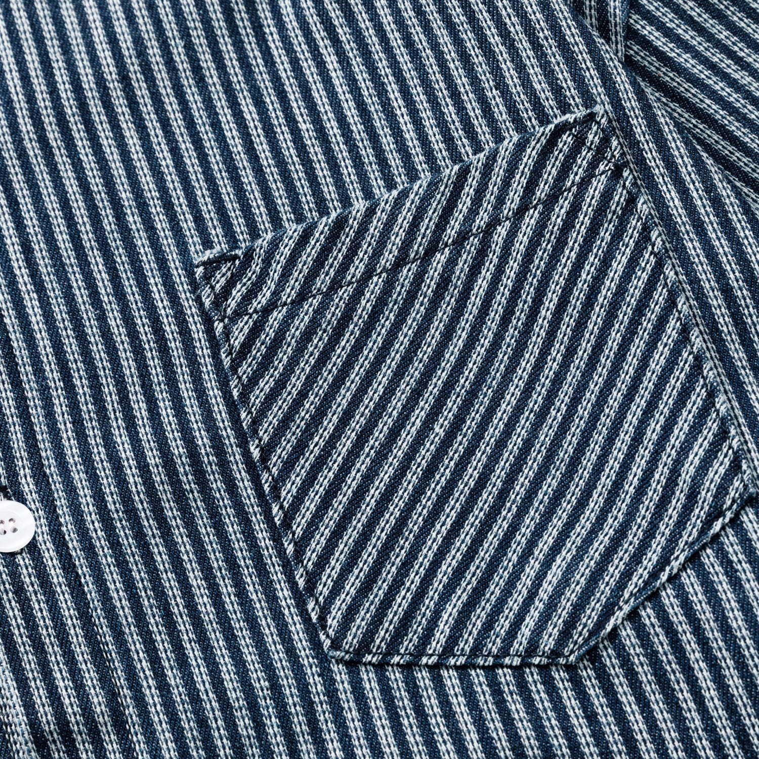 Vintage Washed Striped Shirt