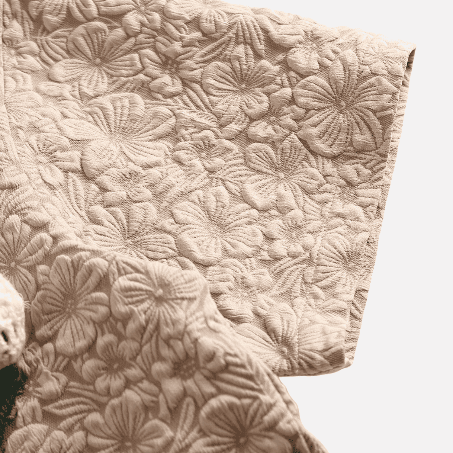 Textured Floral Shirt