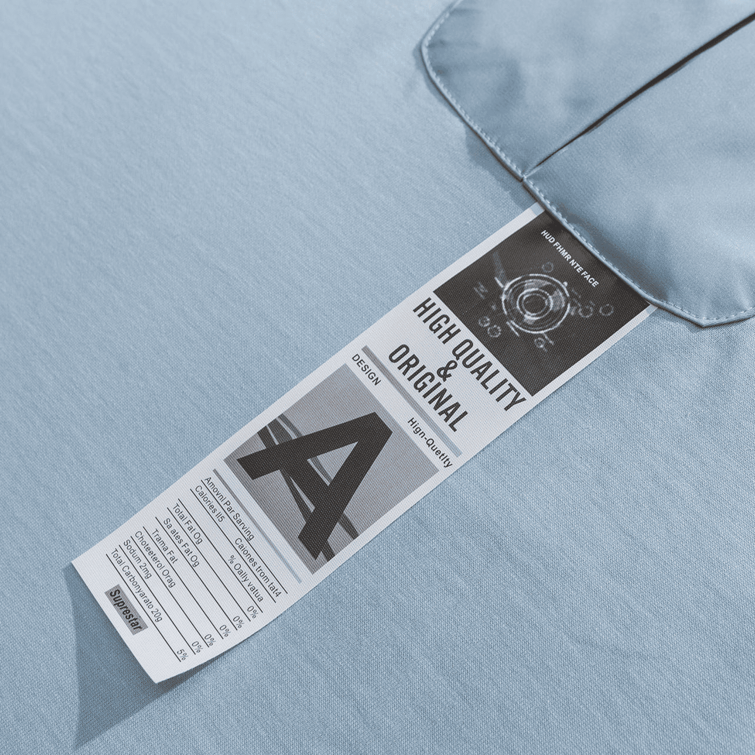 Pocket Drawstring Cotton Shirt