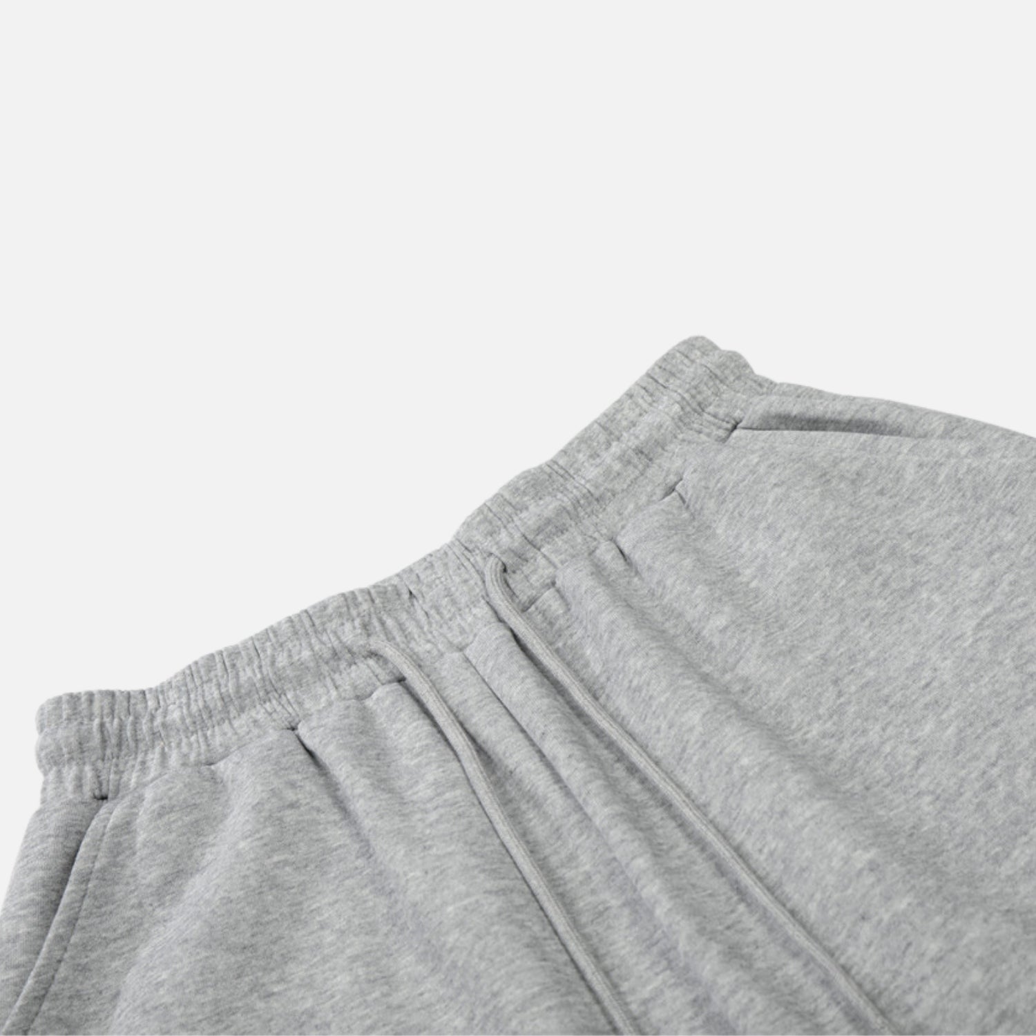 Pantalones anchos de patchwork de mezclilla