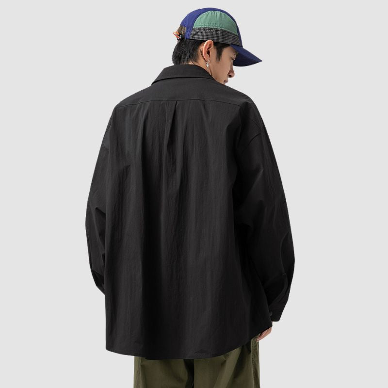 Camisas impermeables con bolsillo 3D