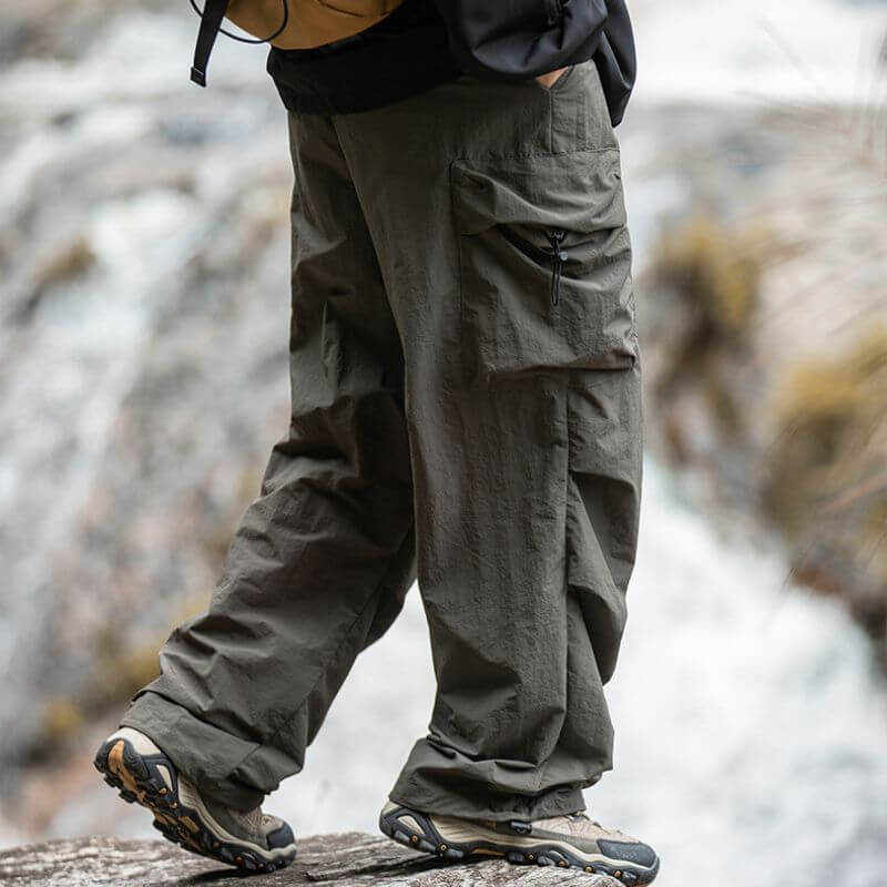 Pantalones de paracaídas impermeables