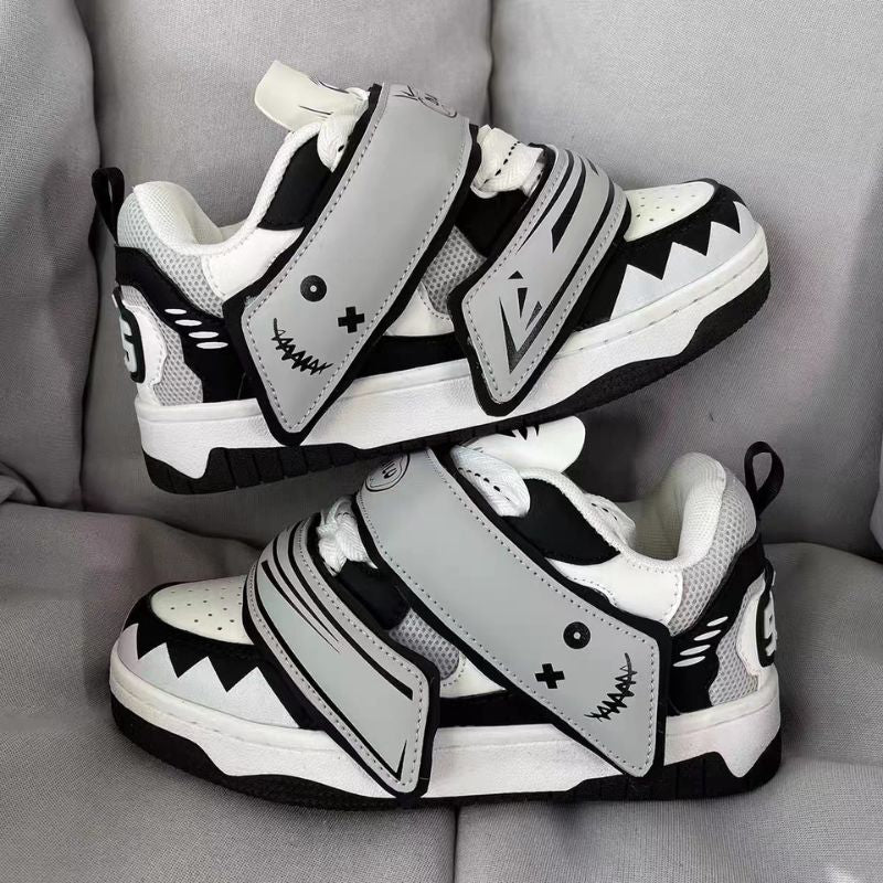 Ghost Face Sneakers mit dicker Sohle