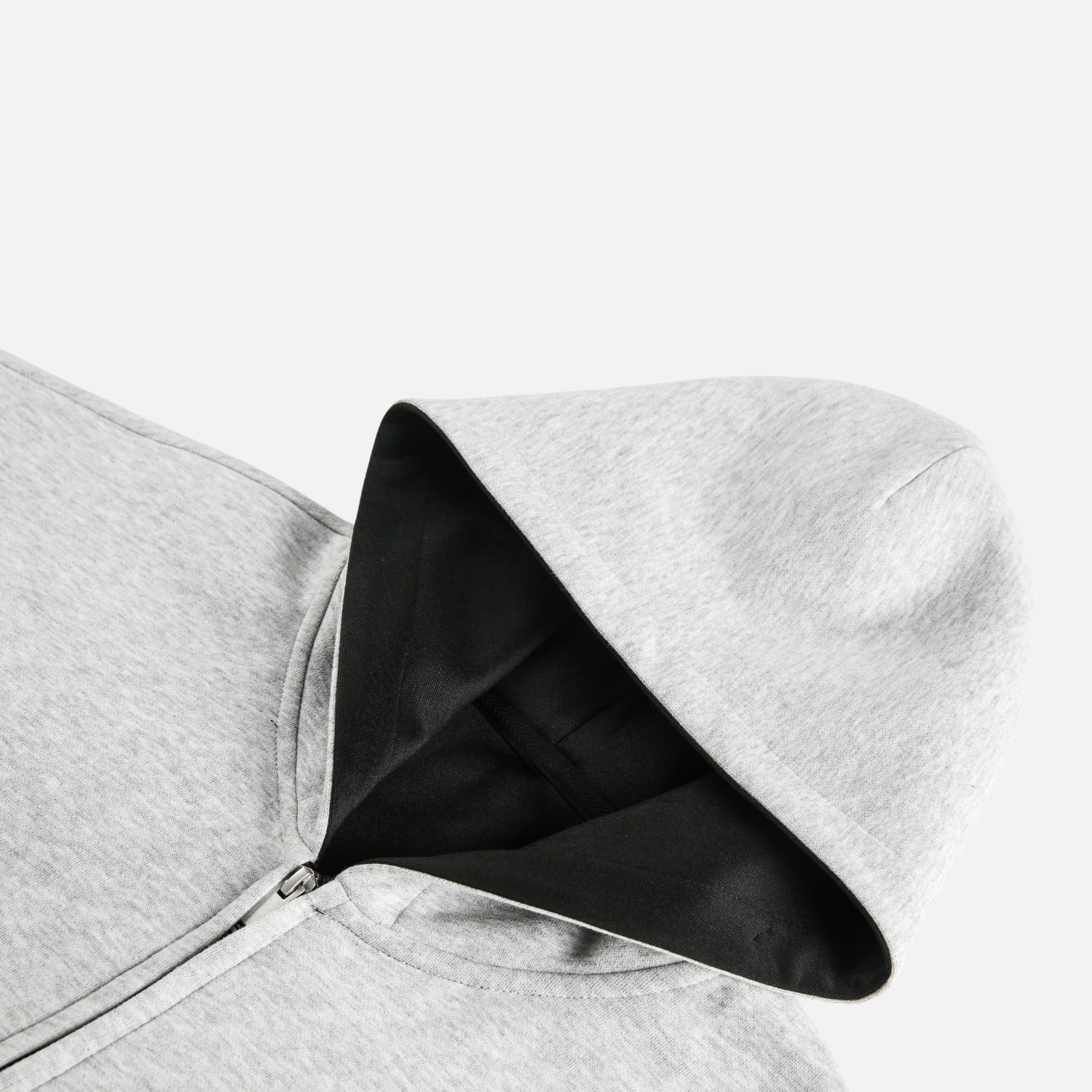 Heavyweight Colorblock Zip-Up Hoodie