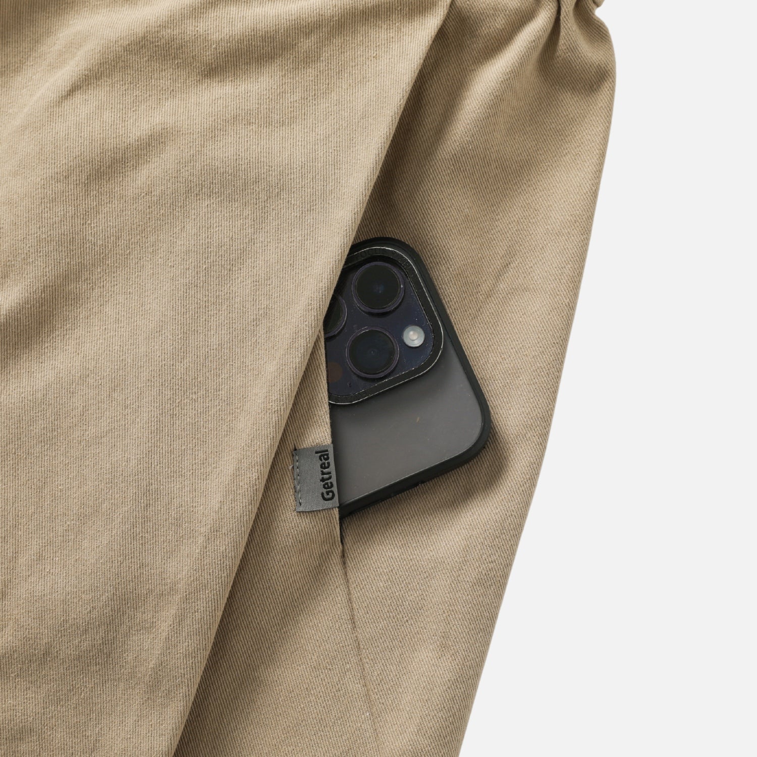 Pleated Vintage Cotton Pants