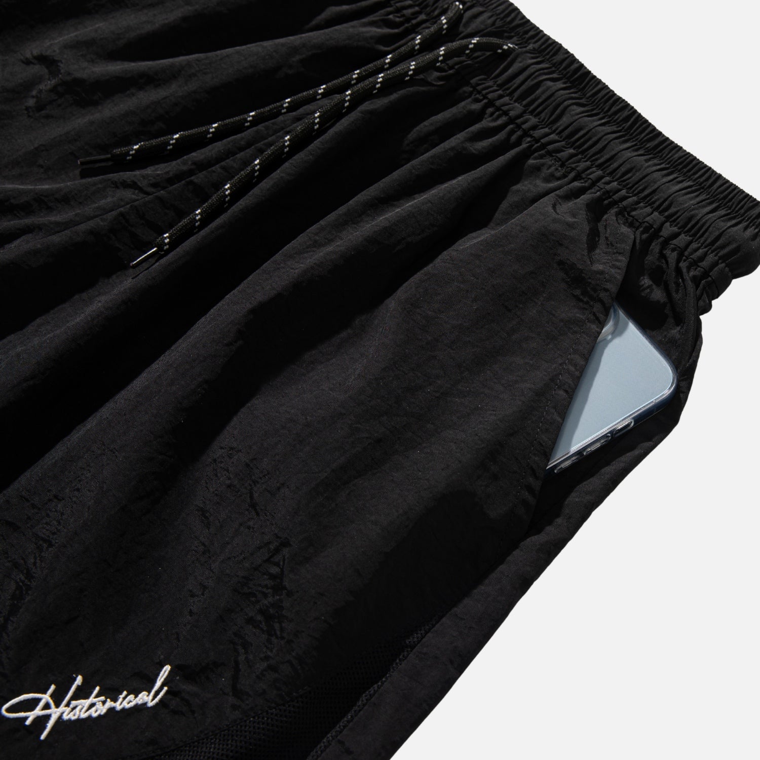 Mesh Panel Breathable Shorts