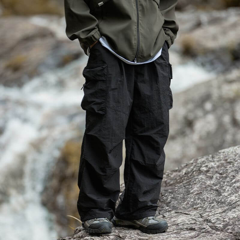 Pantalones de paracaídas impermeables