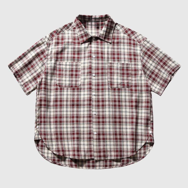 Camisas cargo a cuadros vintage