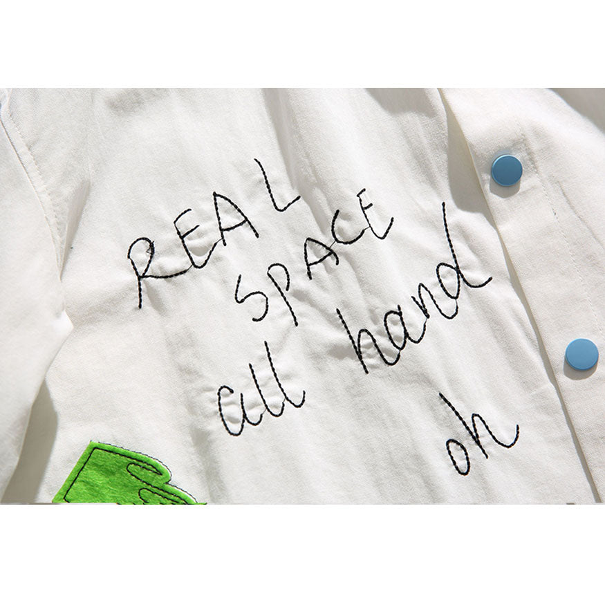 Colorful Cotton Patch Shirts