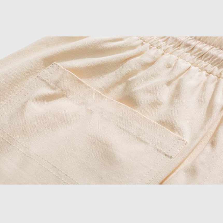 Sommershorts aus Baumwolle mit Grafik