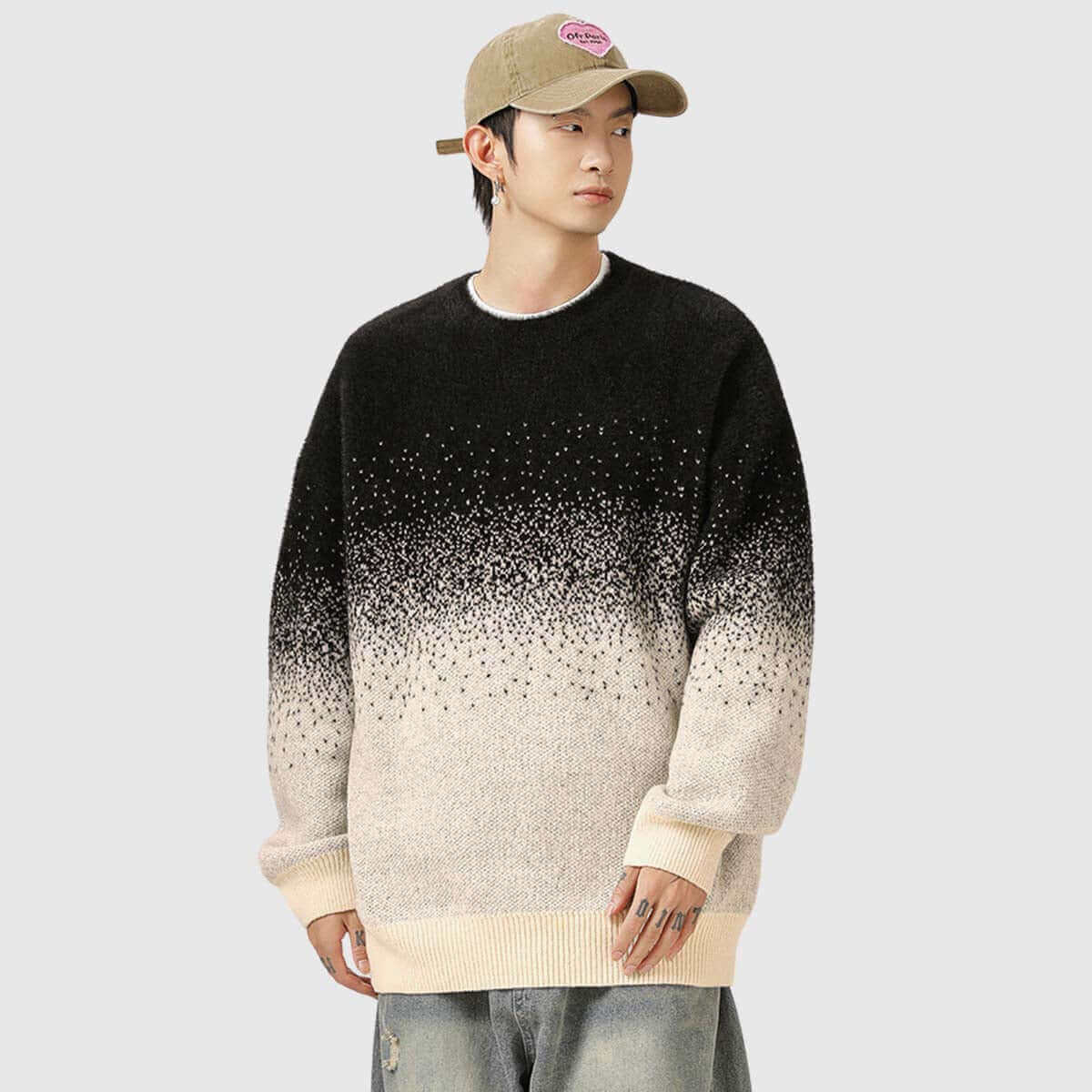 Pullover mit Farbverlauf