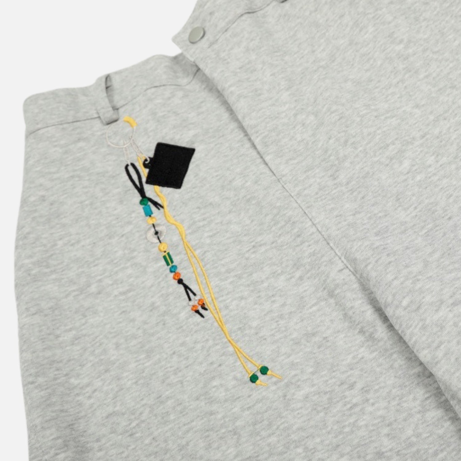 Scimitar Embroidered Baggy Pants