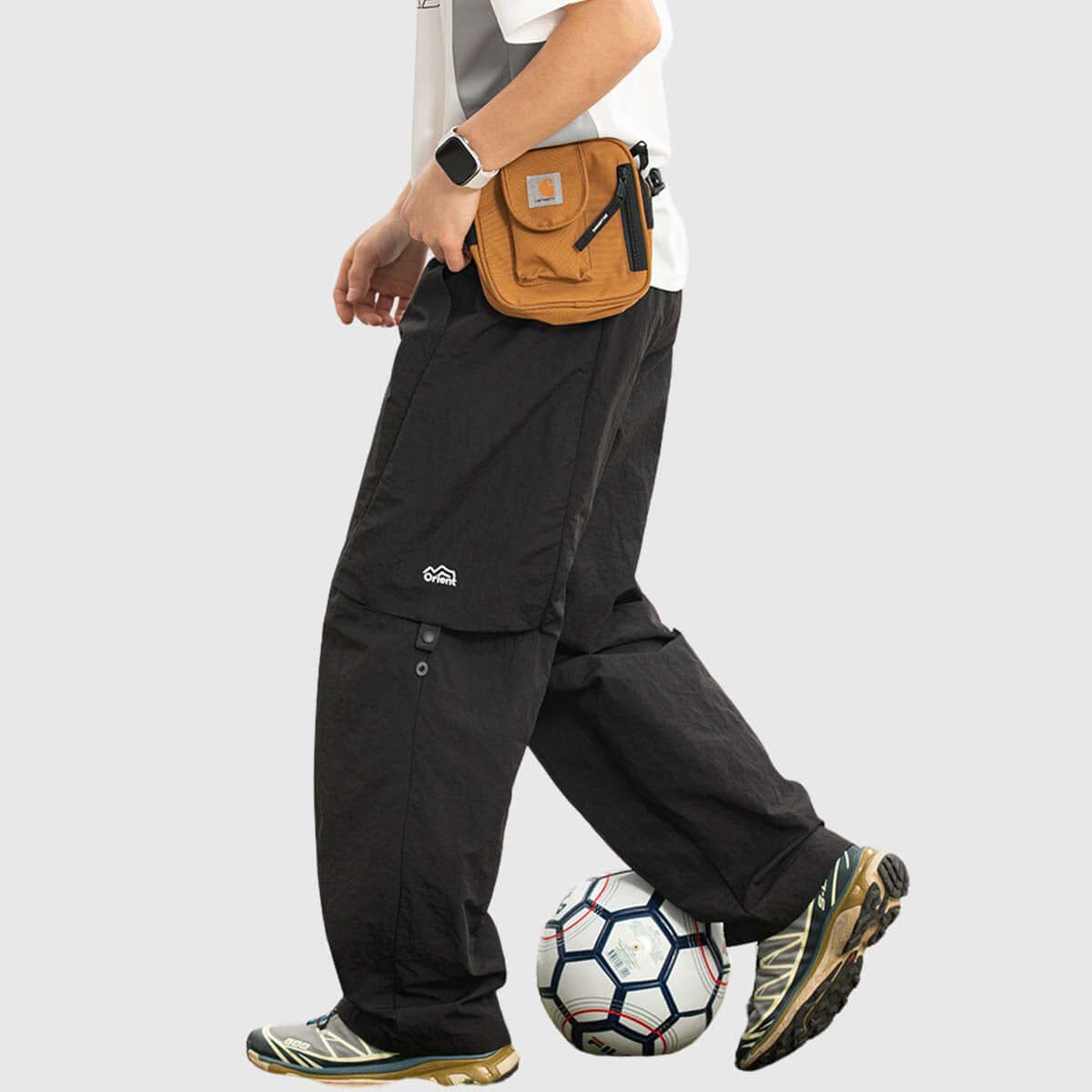 Pantalones cargo ajustables