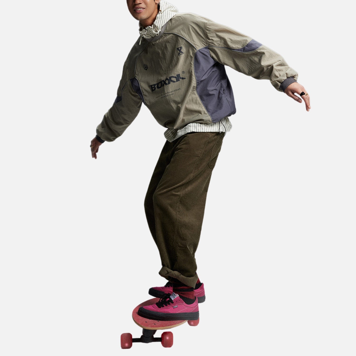 Outdoor Color Contrast Racing Tee