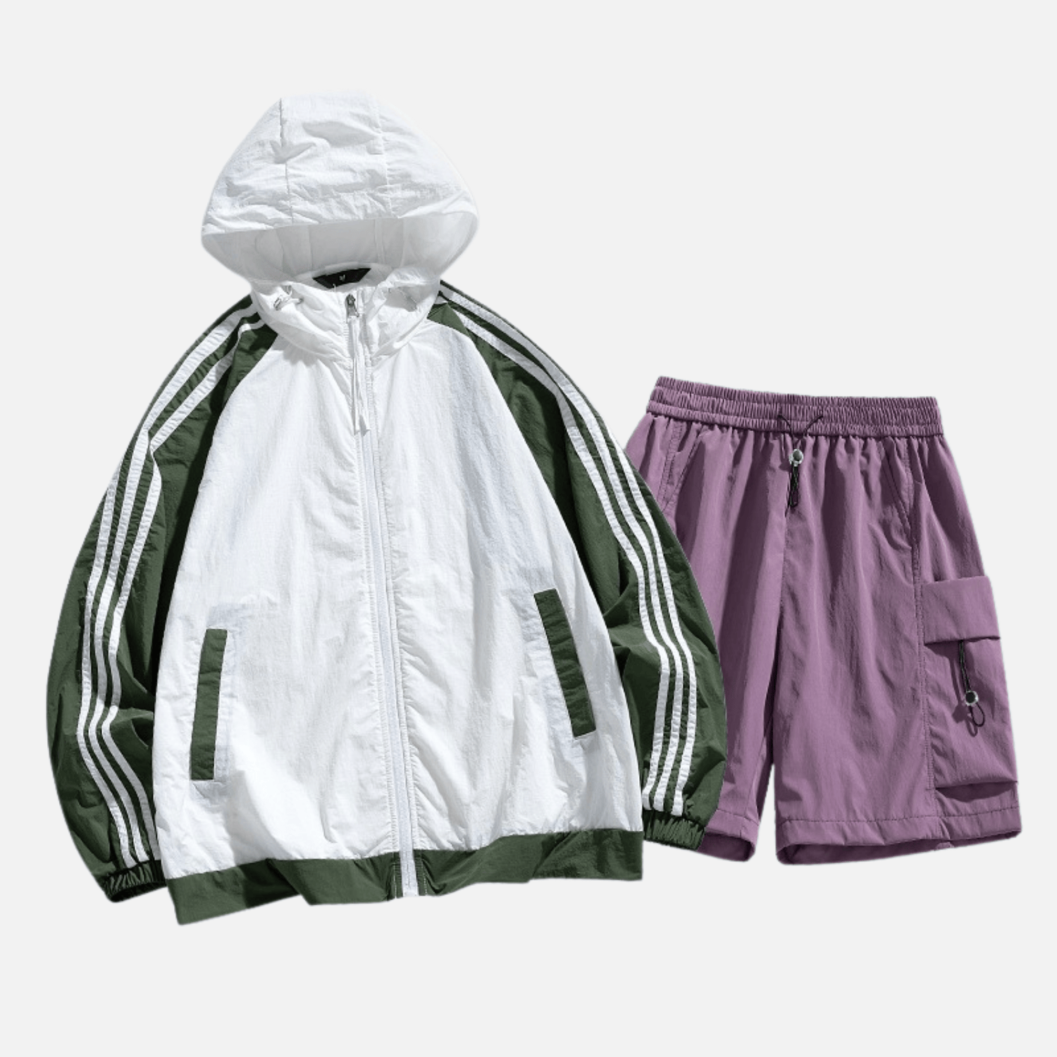 Hot Summer Jacket & Shorts Set
