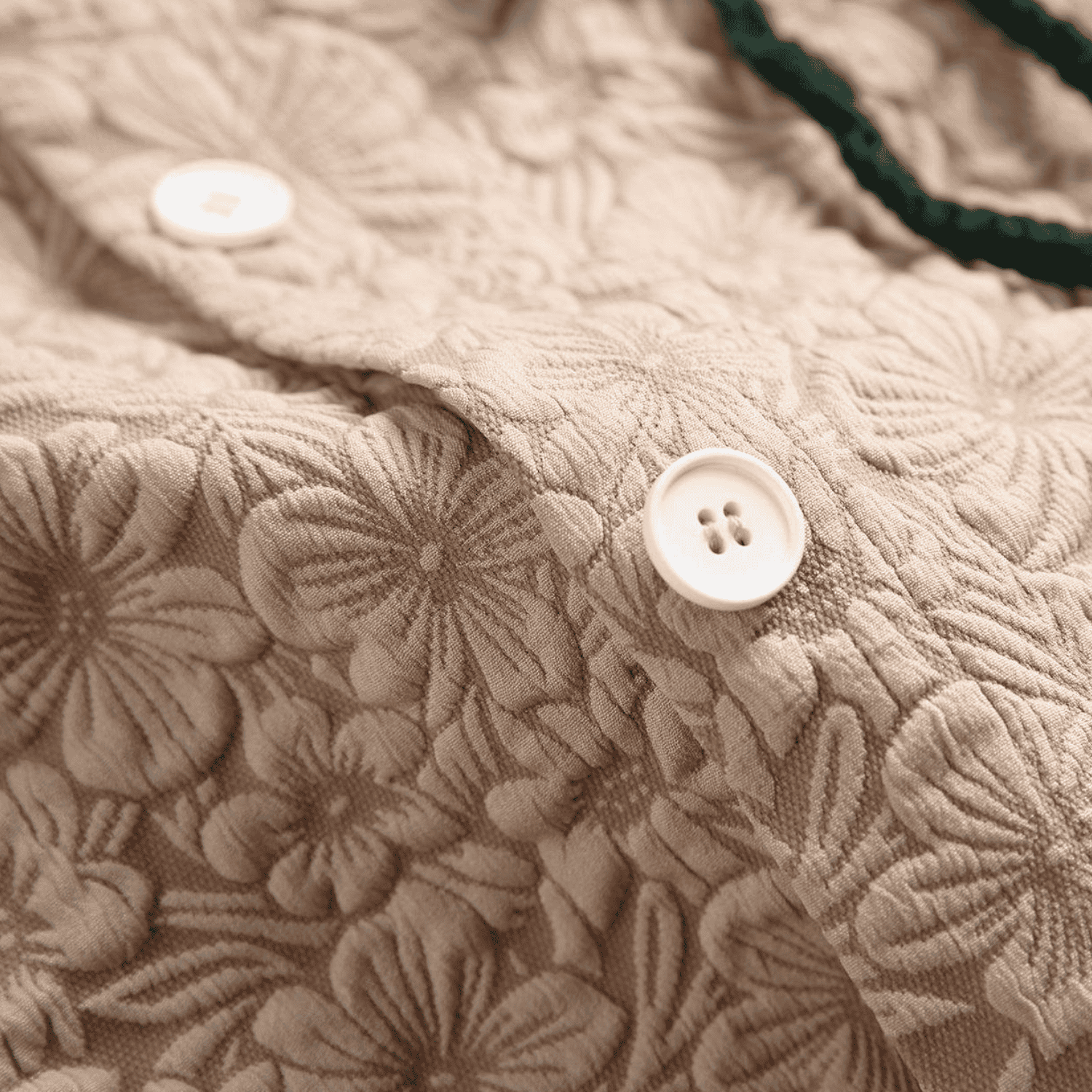 Textured Floral Shirt