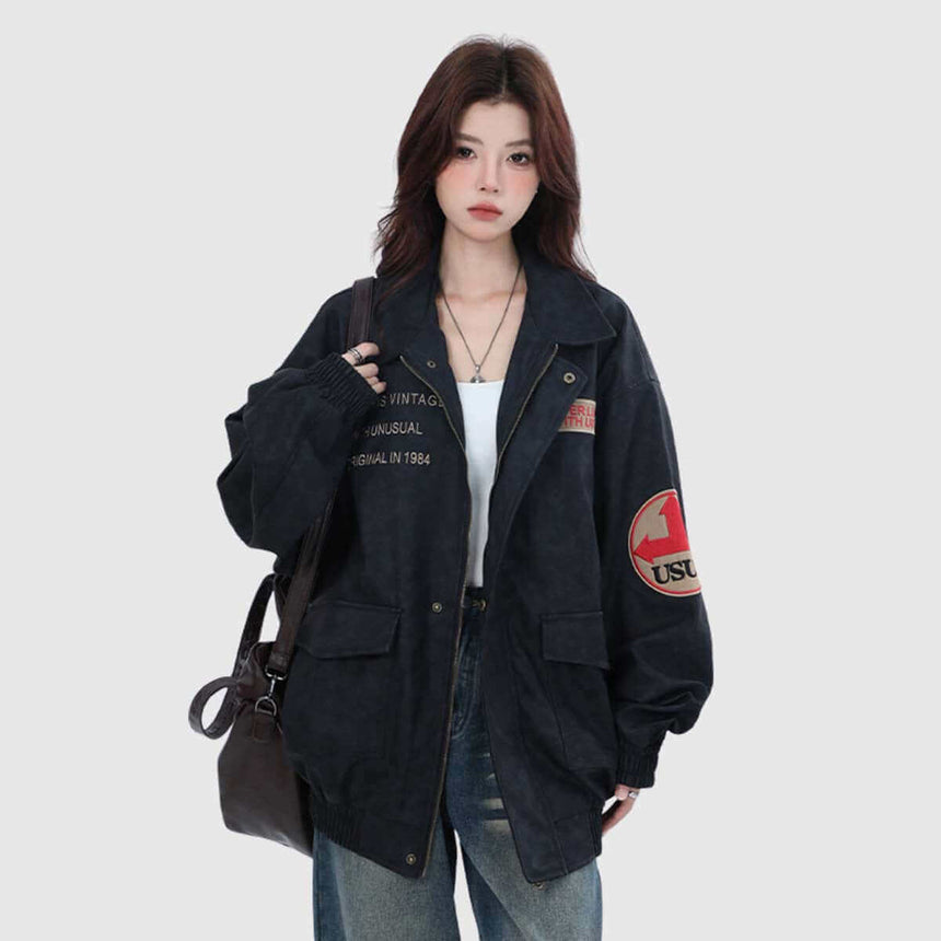 Chaqueta de piloto vintage