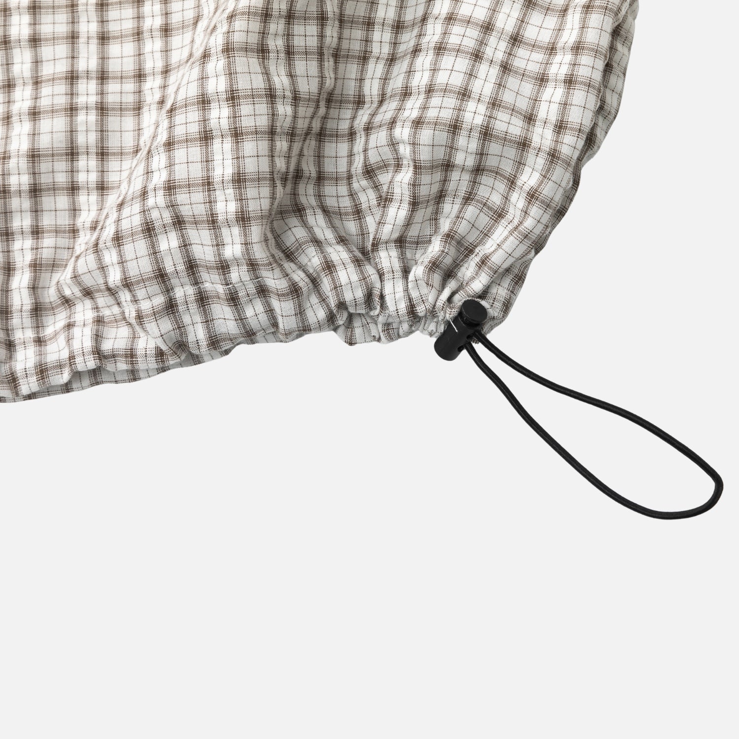 Camisa a cuadros con bloques de color