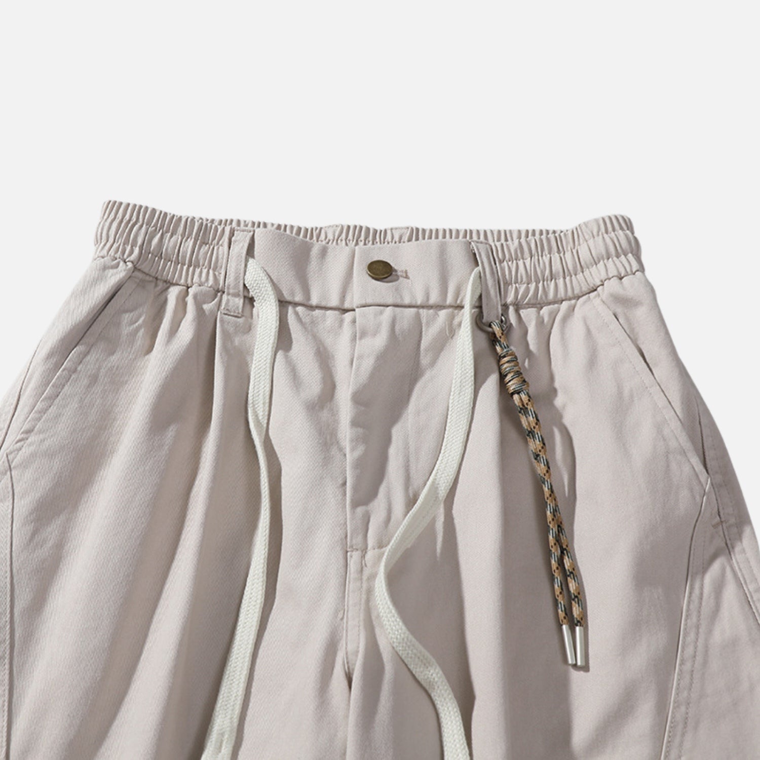 Stitched Casual Cargo Pants