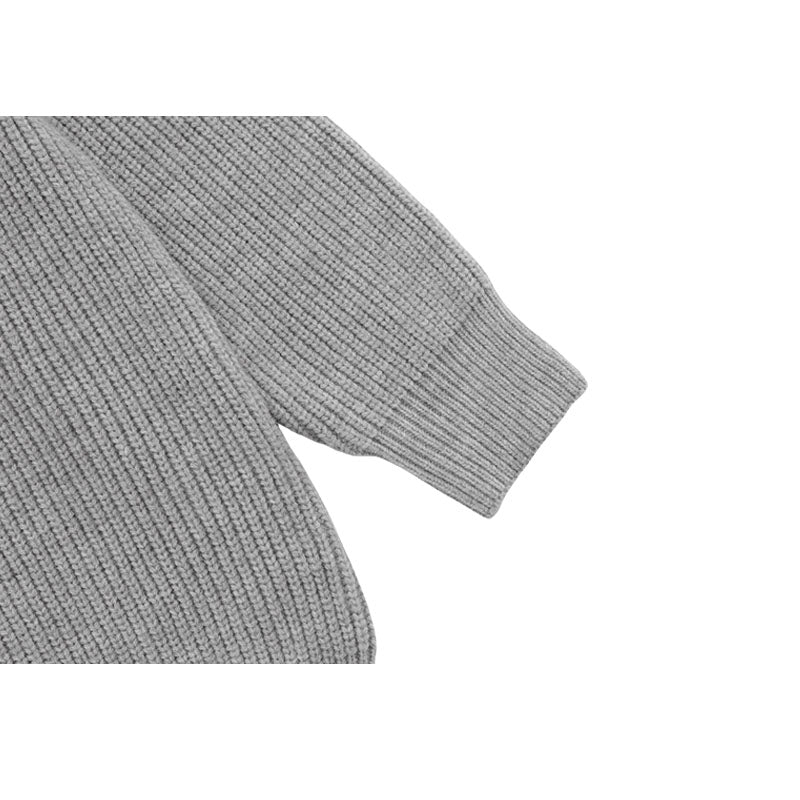 Denim Patchwork Design Pullover