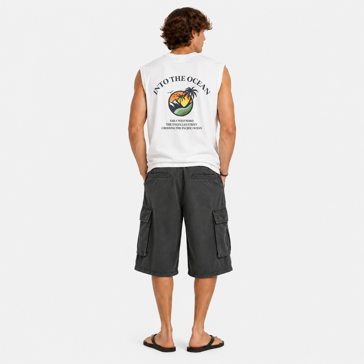 Detachable Plaid Cargo Shorts