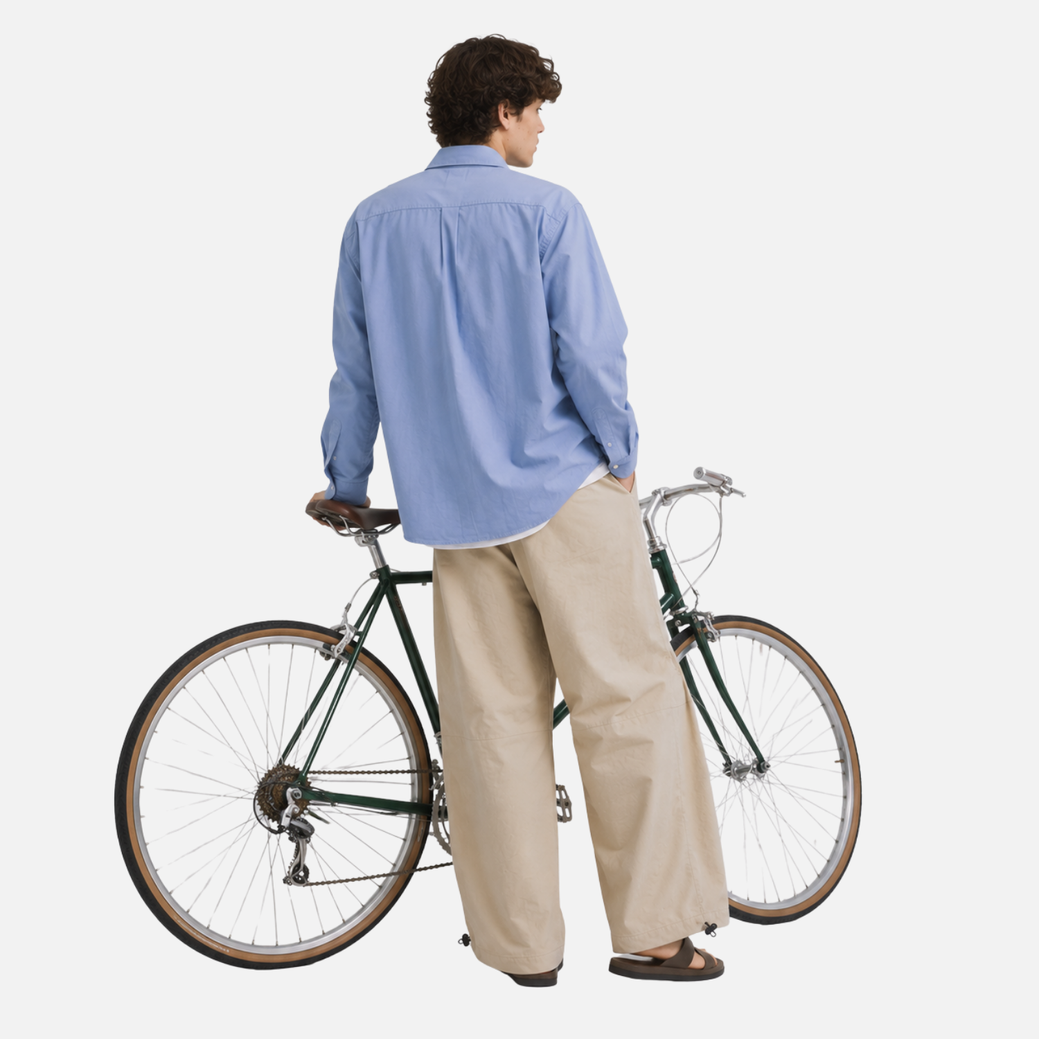 Pantaloni casual in cotone base