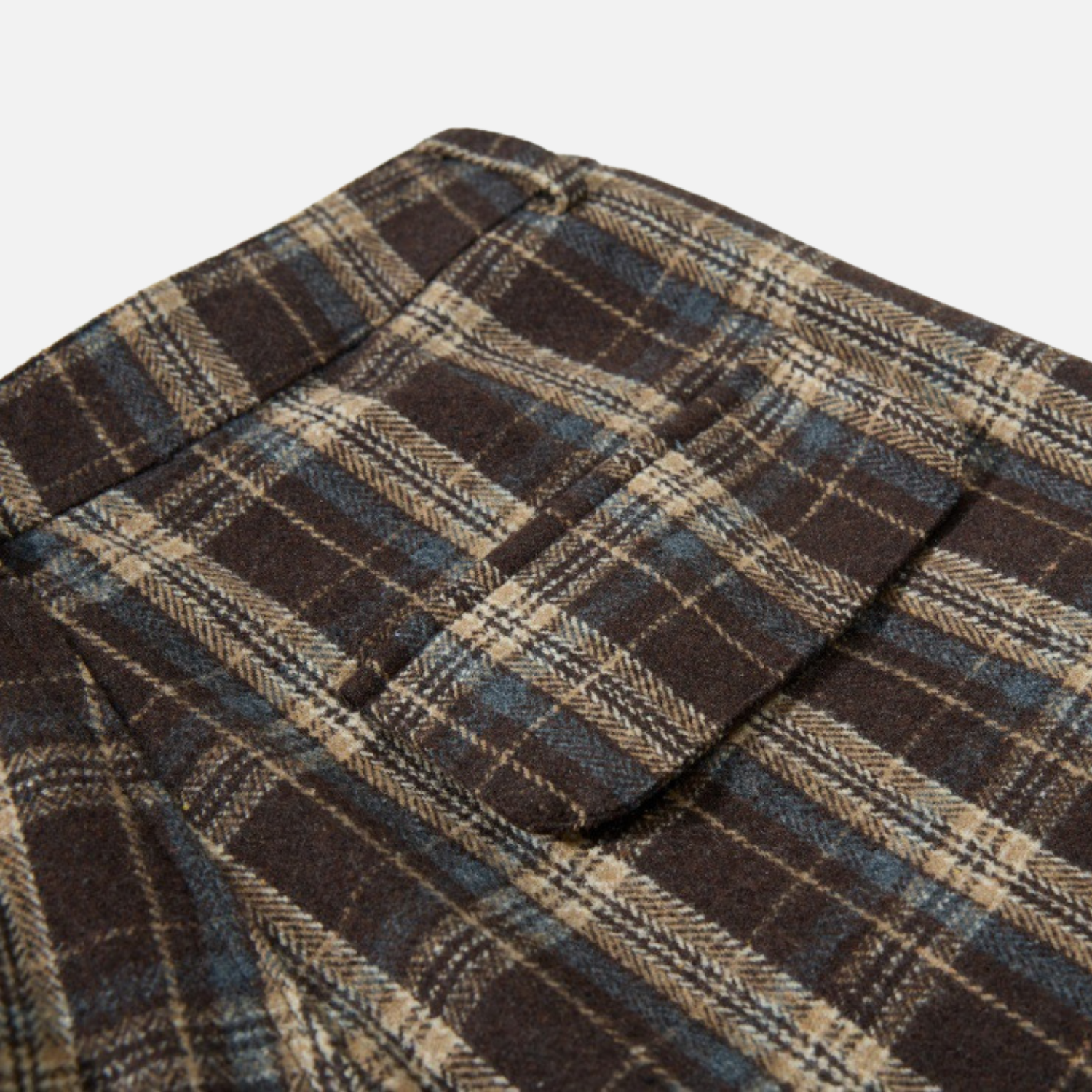 Vintage Plaid Cargo Baggy Pants