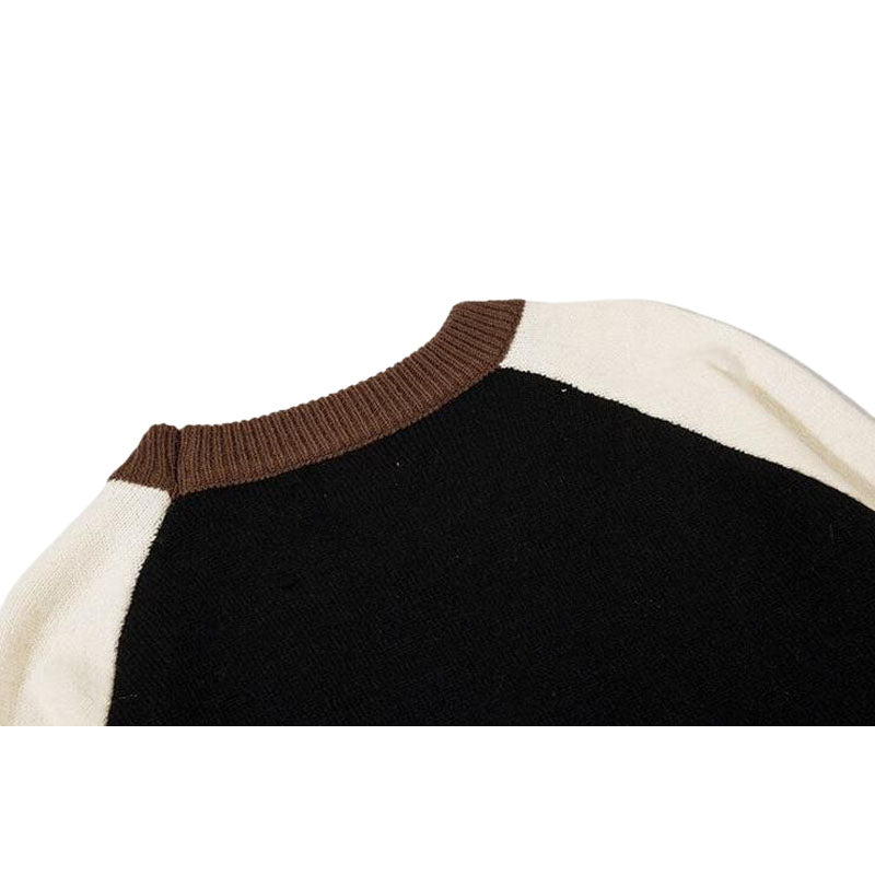Niedlicher Pullover mit aufgesetzter Tasche und Dinosauriermuster