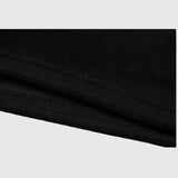 Blindfold Pattern Printed Suede Tee