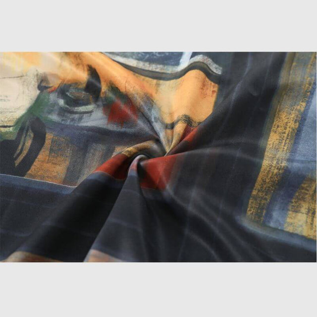 Camisas hawaianas con pintura al óleo